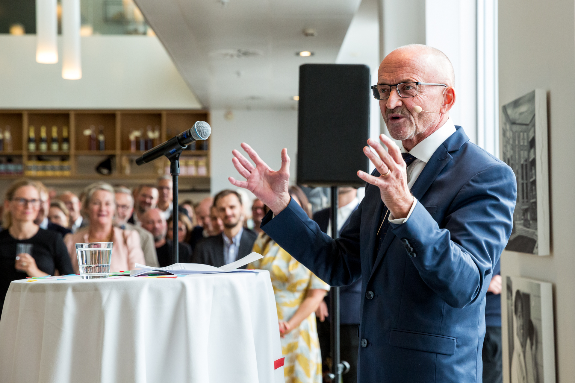 Torben Möger Pedersen Takkede Af Ved Reception | Nyheder, PensionDanmark